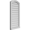 Ekena Millwork Arch Top Surface Mount PVC Gable Vent: Functional, w/ 2"W x 2"P Brickmould Sill Frame, 18"W x 36"H GVPAR18X3603SF - alternate 3